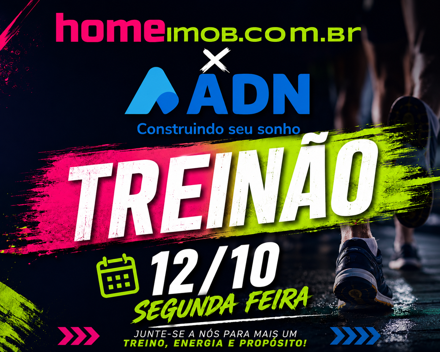 TREINÃO BENEFICENTE - ADN CONSTRUTORA