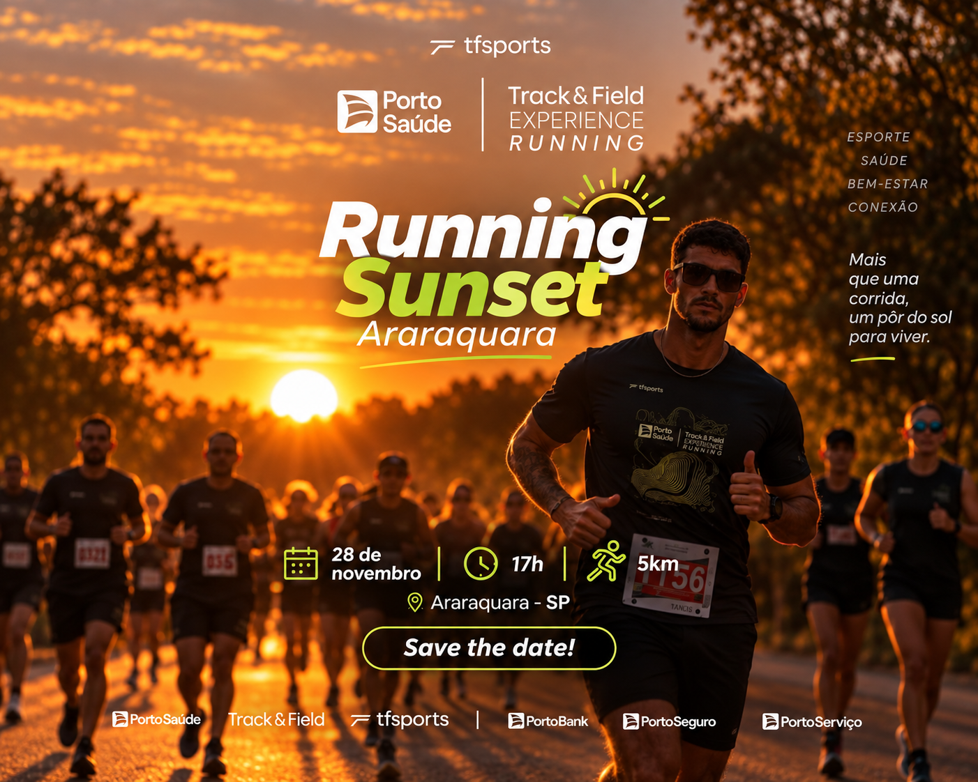 Sunset Araraquara Track&Field Experience Running!