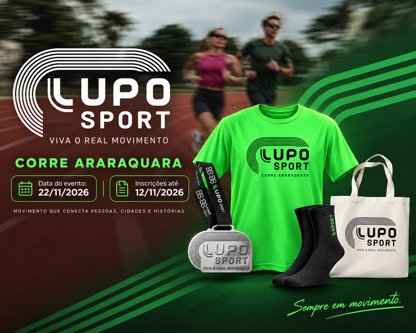 LUPO SPORT CORRE ARARAQUARA