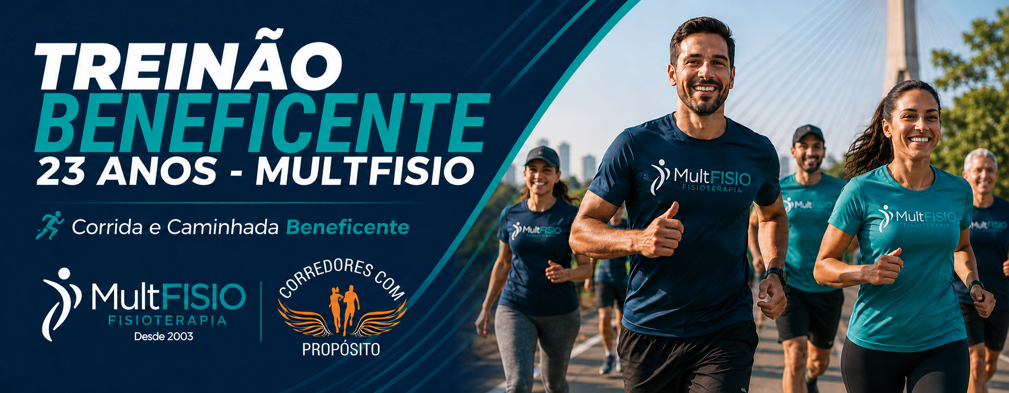 Imagem de capa do evento TREINÃO BENEFICENTE 23 ANOS - MULTFISIO