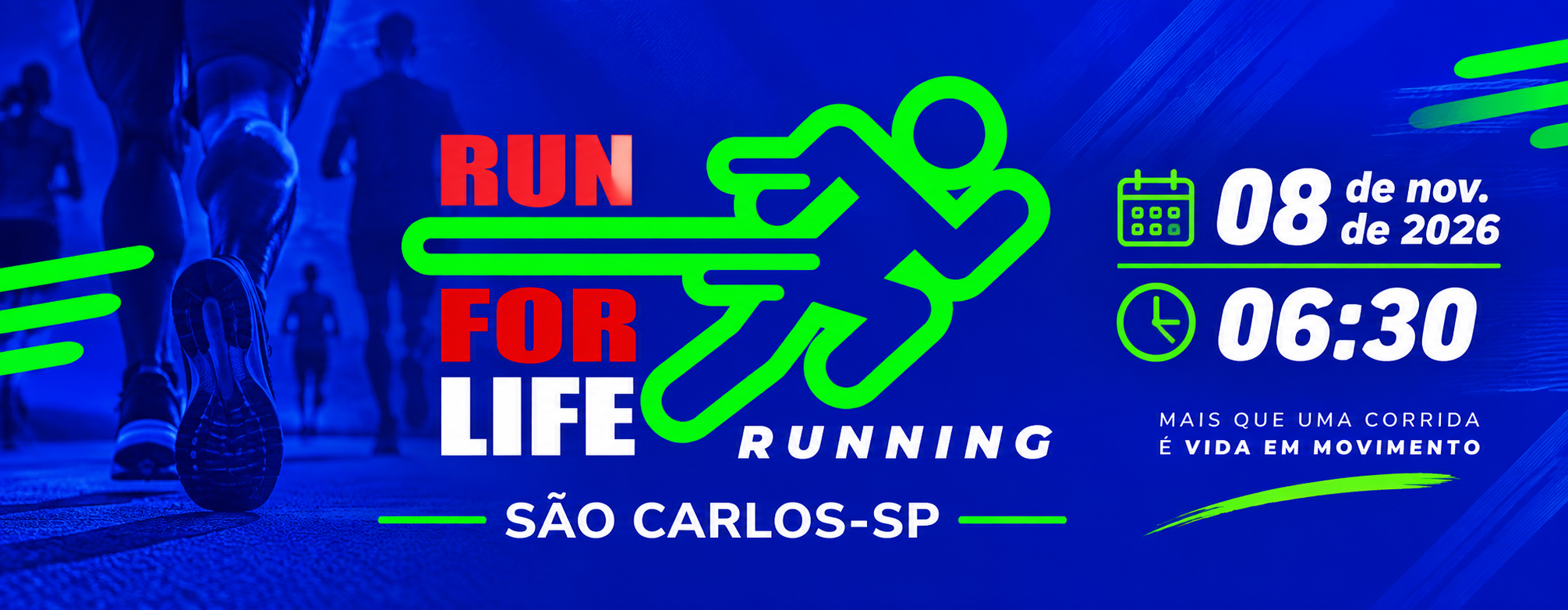 Imagem de capa do evento RUNFORLIFE - ETAPA CLUBE DE CAMPO DOS METALÚRGICOS - SÃO CARLOS - SP