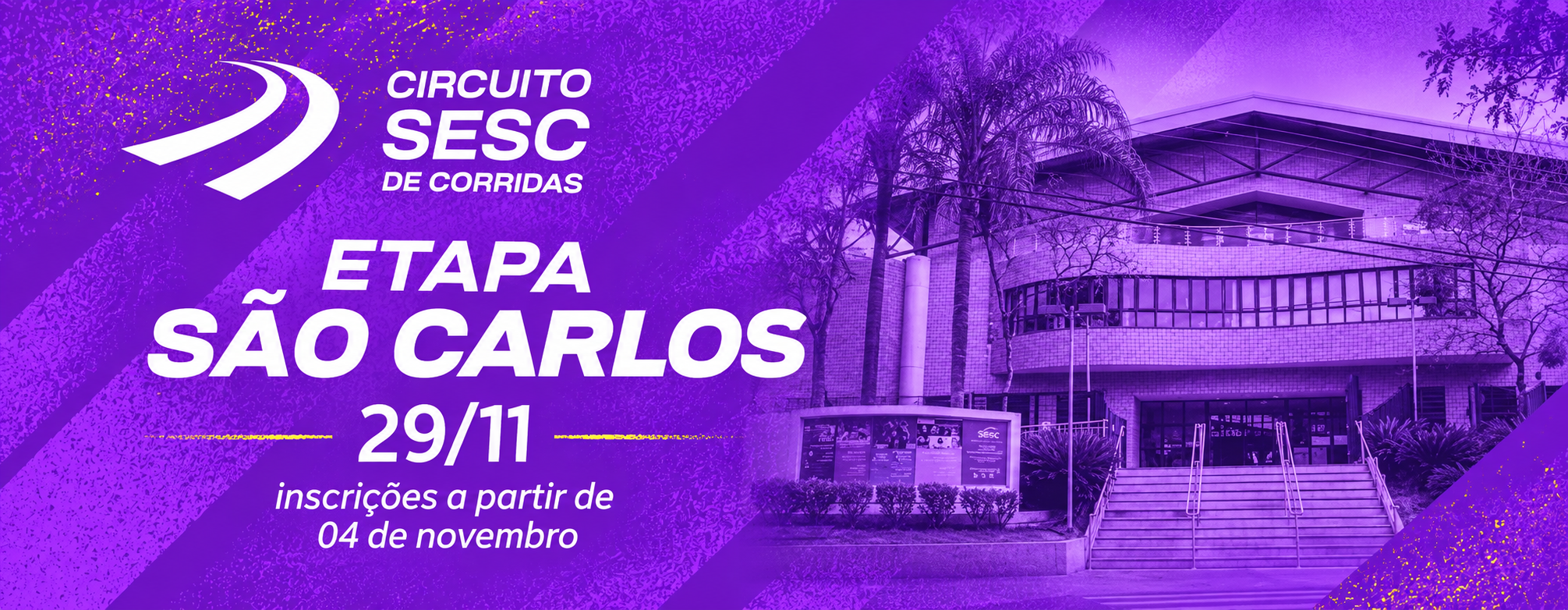 Imagem de capa do evento Circuito Sesc de Corridas - Etapa São Carlos/SP